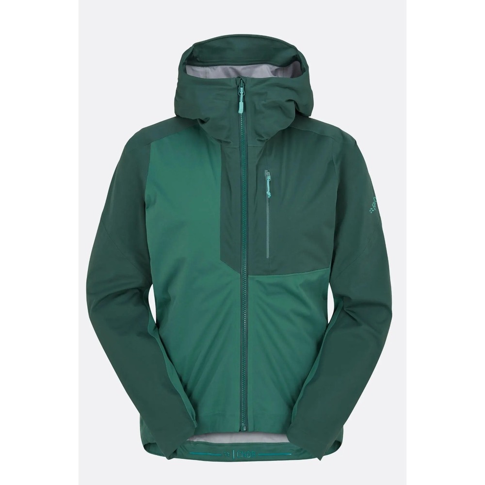 Rab Cinder Kinetic Jacket Waterproof Breathable Stretch Cycling Rain Shell